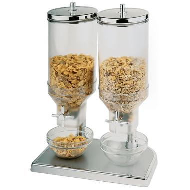 Dispenser 2x4.5 ltr til Nødder mm,stk