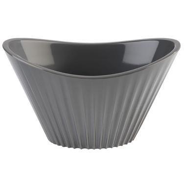 Skål Mini 7 cl 9.5x5.5x5.5 cm Melamin Grå,stk