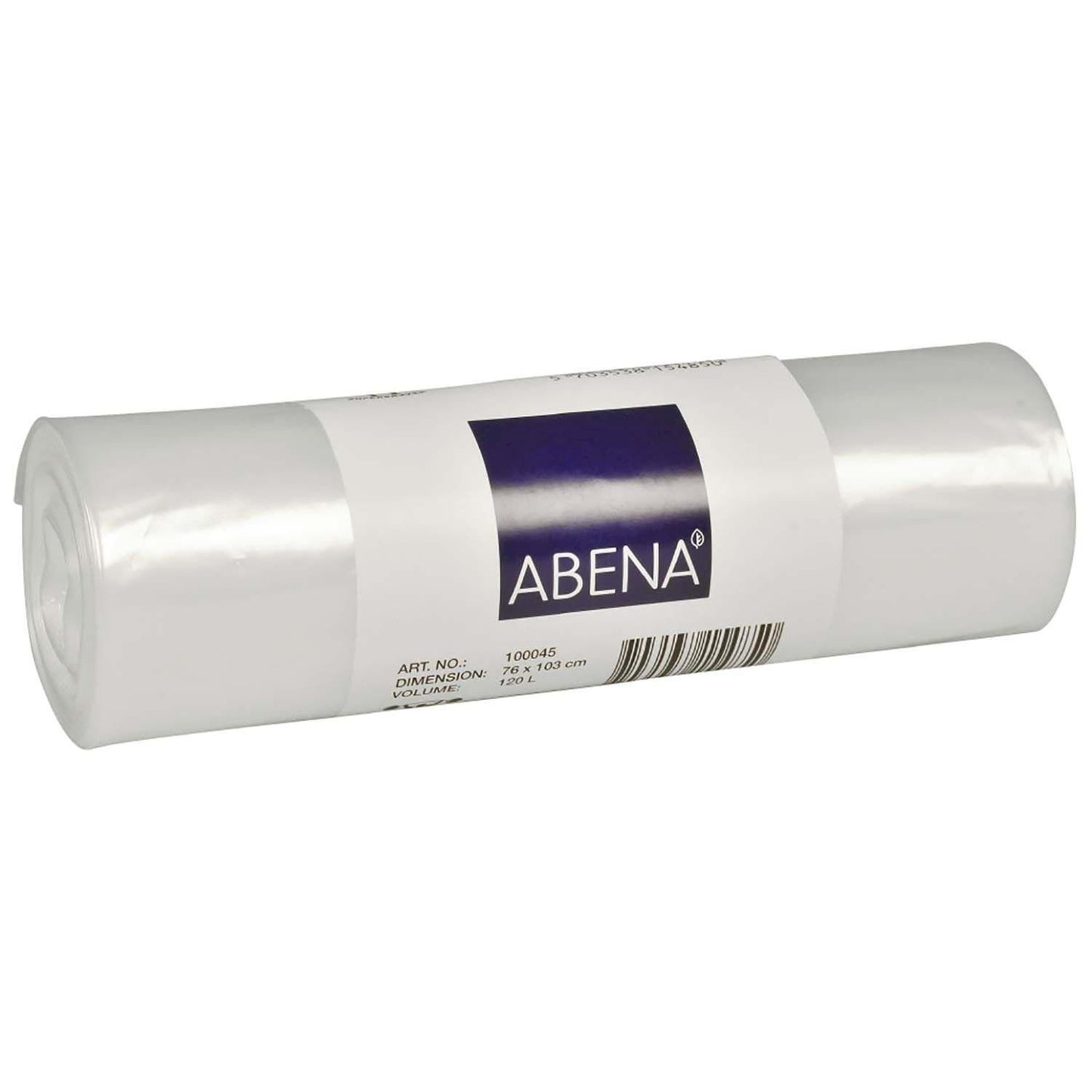 Sæk 120ltr B760xL1030mm 35my Standard Klar,18 rl x 10 stk/krt