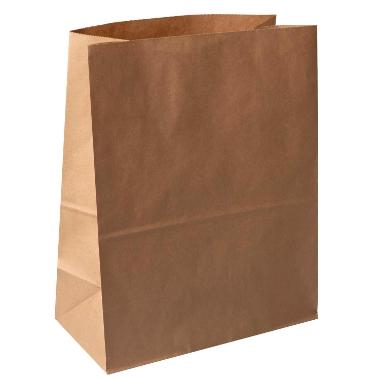 Klodsbundspose 320x170x400 mm 22 ltr 80 gr FSC Brun,200 stk/krt