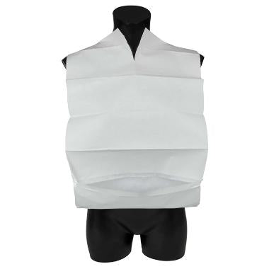 Spisestykke 38x60 cm 3-lag Varmelaminering Usteril Hvid,100 stk/pk