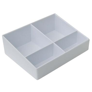 Bakke til Hotelværelse Kaffe og Te 152x115x49 mm Melamin Hvid,stk