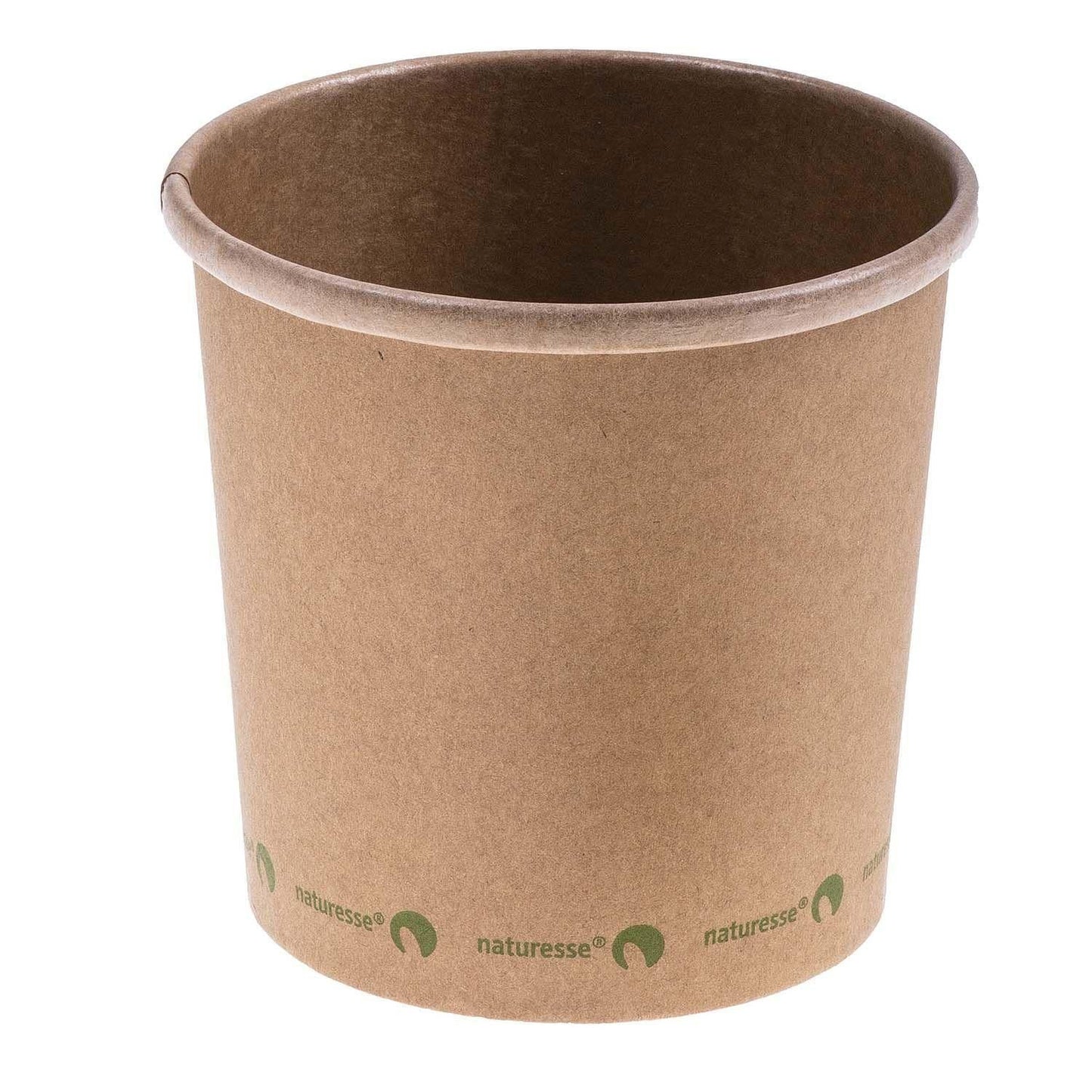 Bæger Pap/CPLA Soup-To-Go 360 ml 12 oz Ø90xH80mm Bionedbrydelig Brun,500 stk/krt