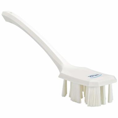 Håndbørste UST 395 mm Langt skaft Stiv Hvid,stk