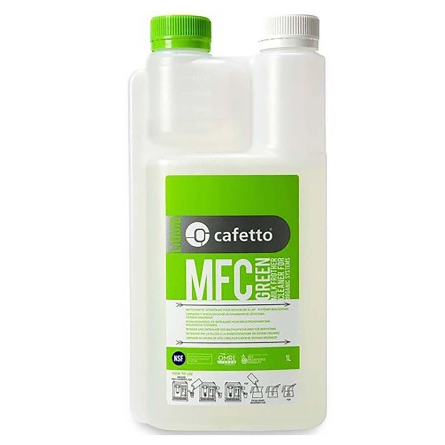 Mælkerens Cafetto MFC 1 ltr til Mælkeskummer/Steamarm,stk