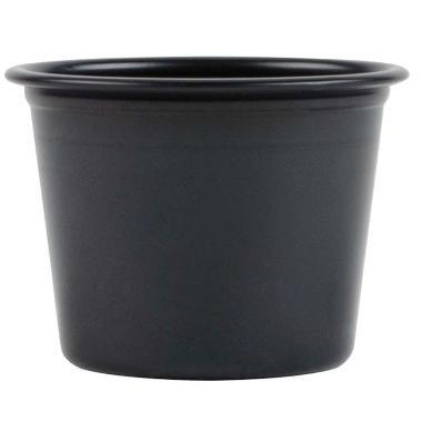 Dressingbæger 30 ml 1 oz Ø44x30 mm PP Sort,250 stk/ps