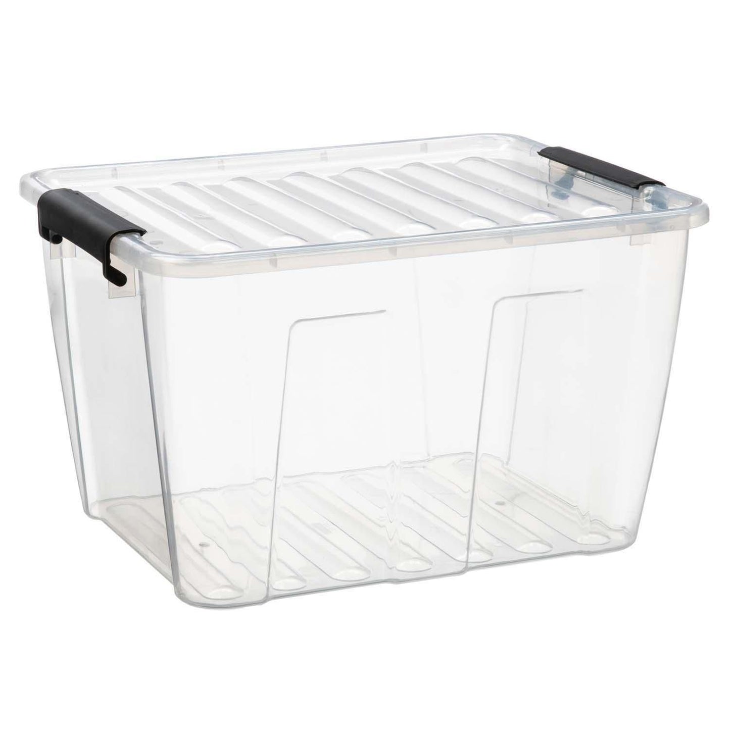 Opbevaringsbox Home BOX 15 ltr 356x275x220 mm PP med låg,5 stk/krt
