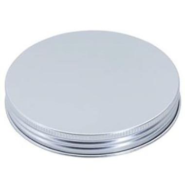 Låg 100 mm med Liner uden Anbrudsring Aluminium til 118022,100 stk/ps