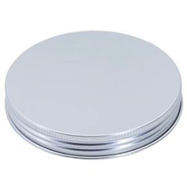 Låg 100 mm med Liner uden Anbrudsring Aluminium til 118022,100 stk/ps