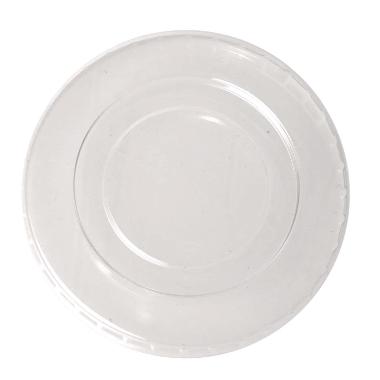 Plastlåg Ø74 mm APET Klar til Dressingbæger 90/110 ml,100 stk/ps