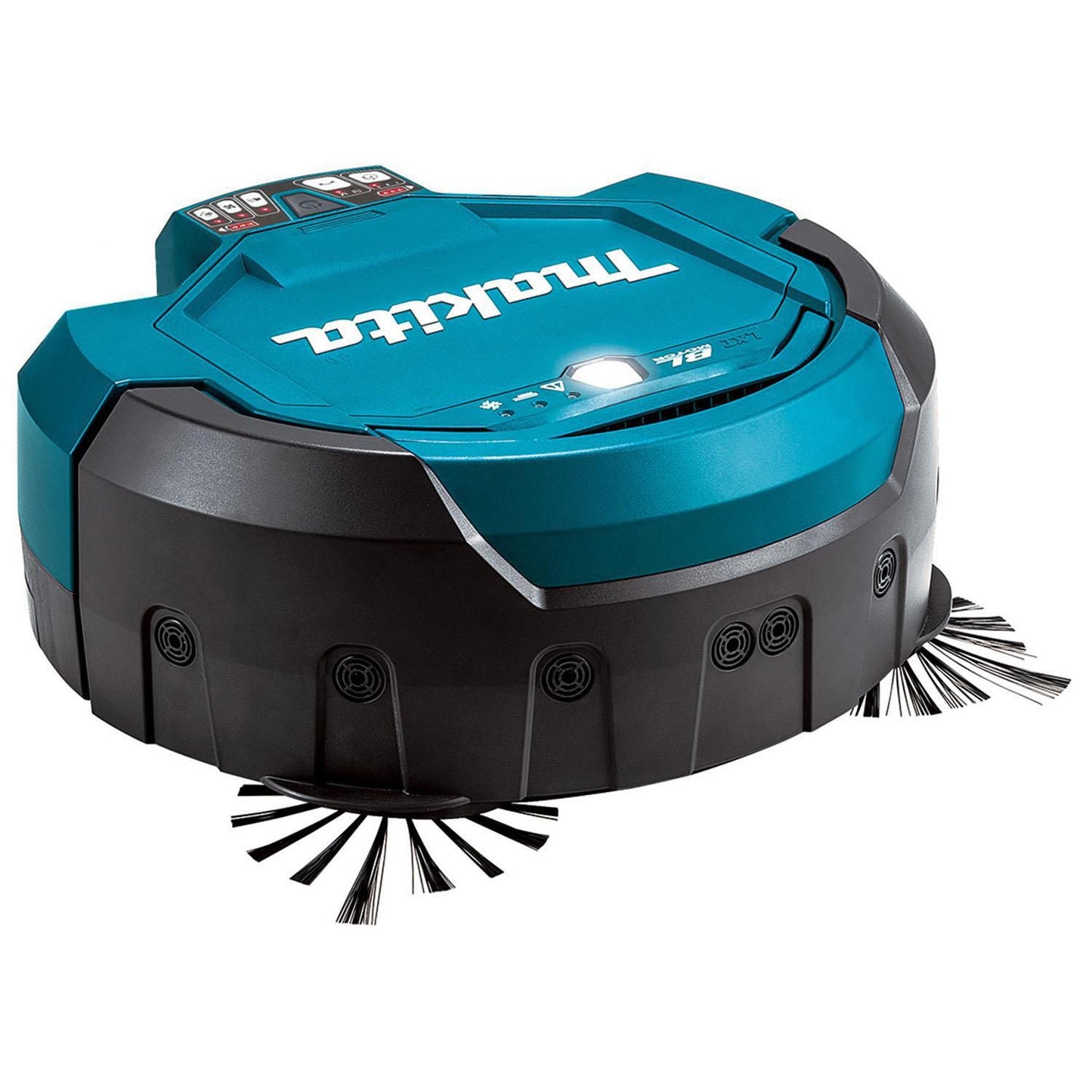 Støvsuger Robot Makita 2x18V 2.5ltr 7.3kg uden Pose,/Lader/Batteri Blå,1 stk