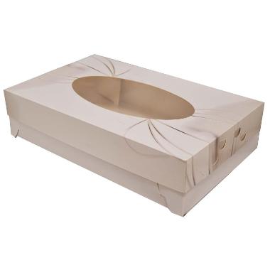 Cateringæske S-Line 520x320x120 mm med Rude,30 stk/krt