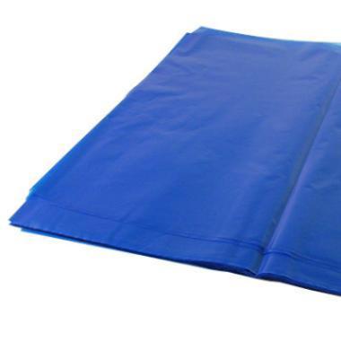 Plastark 680x840 mm 25 my LDPE Blå,500 stk/krt