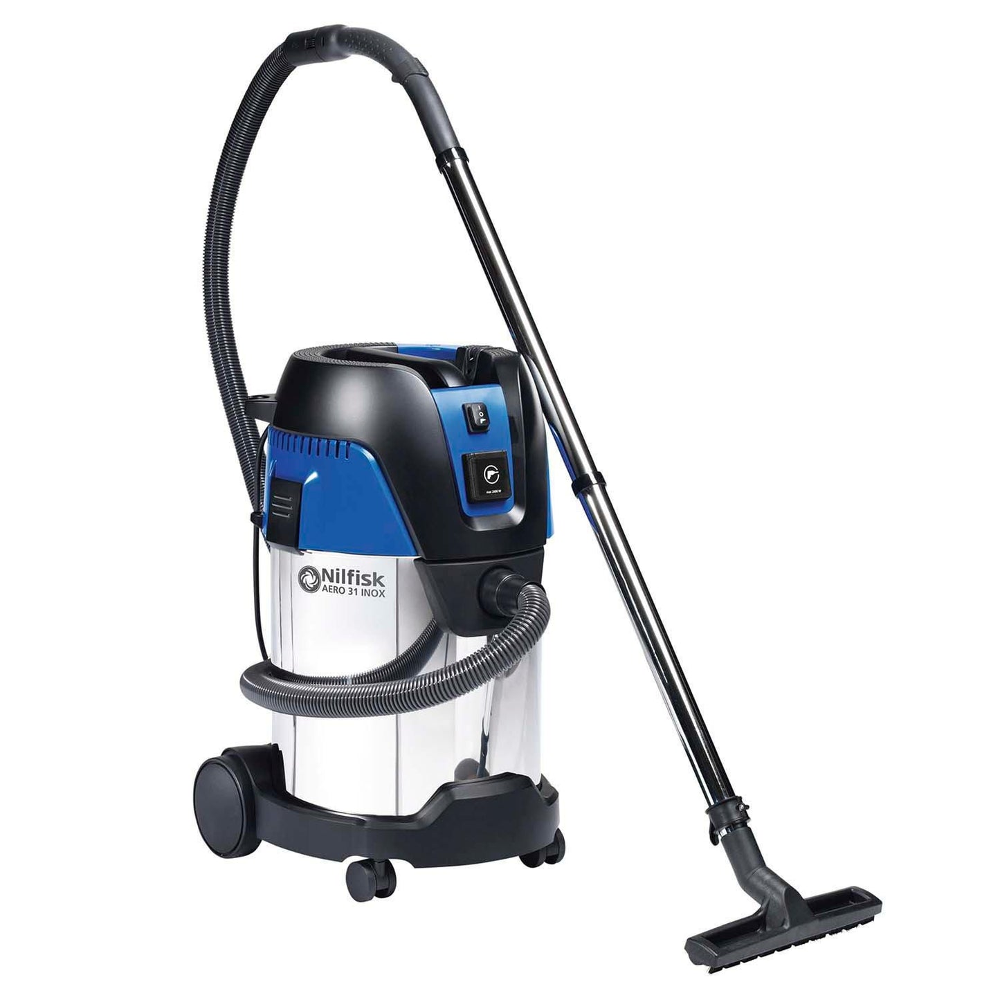 Vådsuger/Tørsuger Gulv Nilfisk AERO 31-21 PC INOX 30ltr 10.5kg med 5m ledning,stk