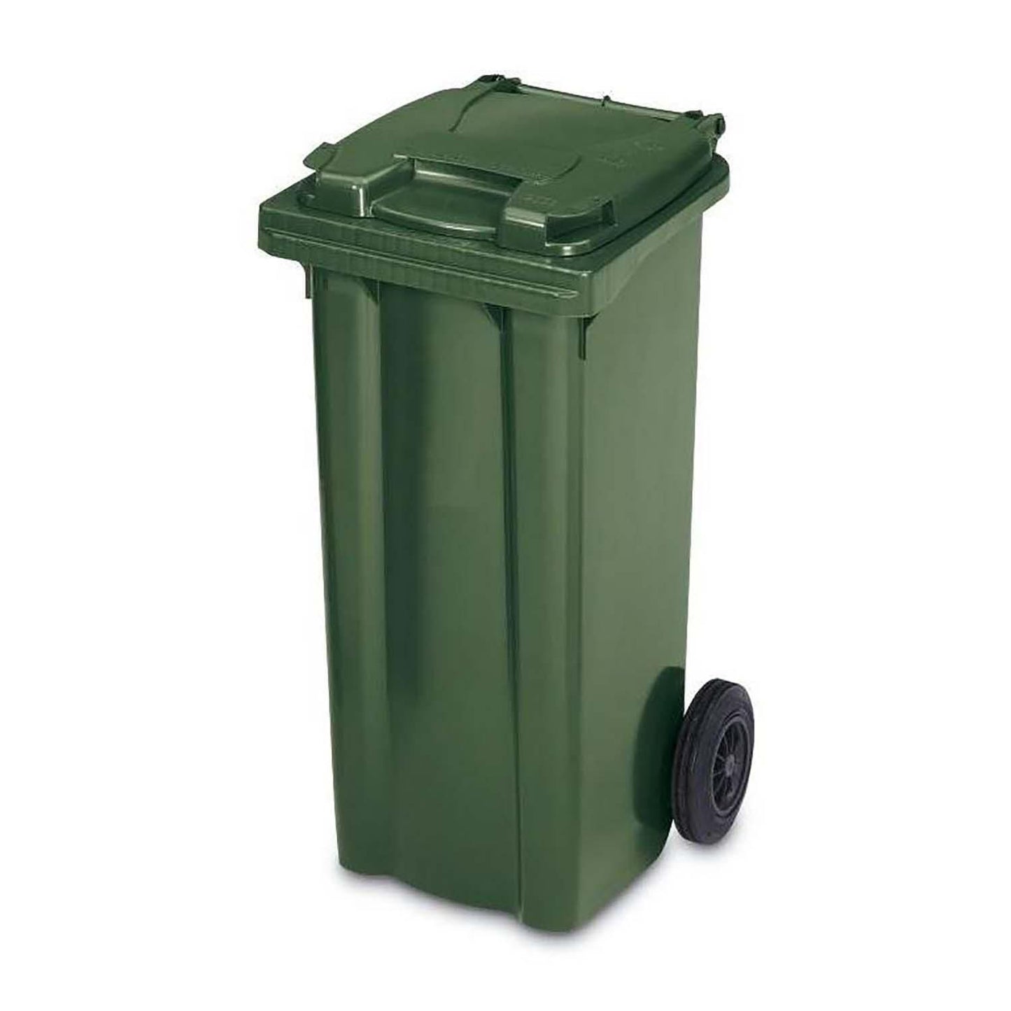 Affaldscontainer 80 ltr 2-hjulet Grøn,stk