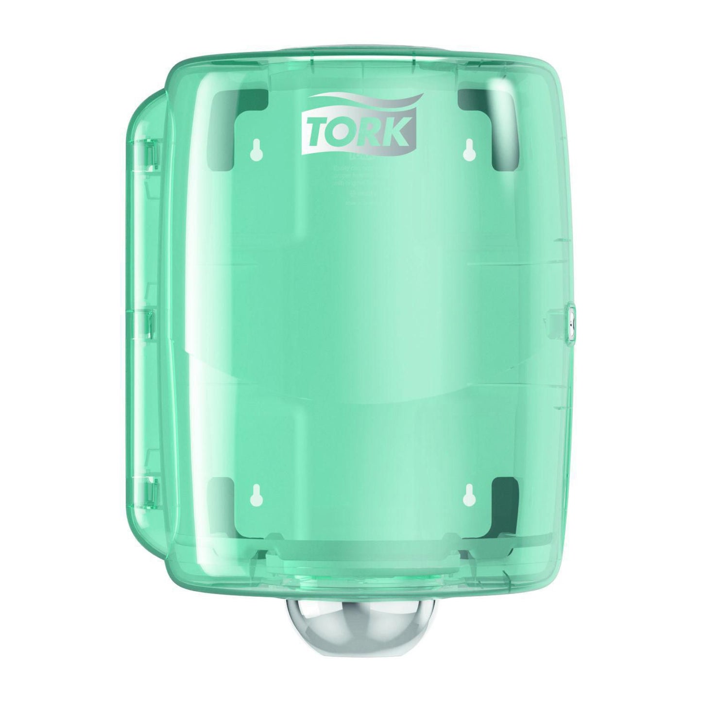 Dispenser Aftørringsrulle Tork W2 Vægophæng op til 30 cm Hvid/Turkis,1 stk/krt