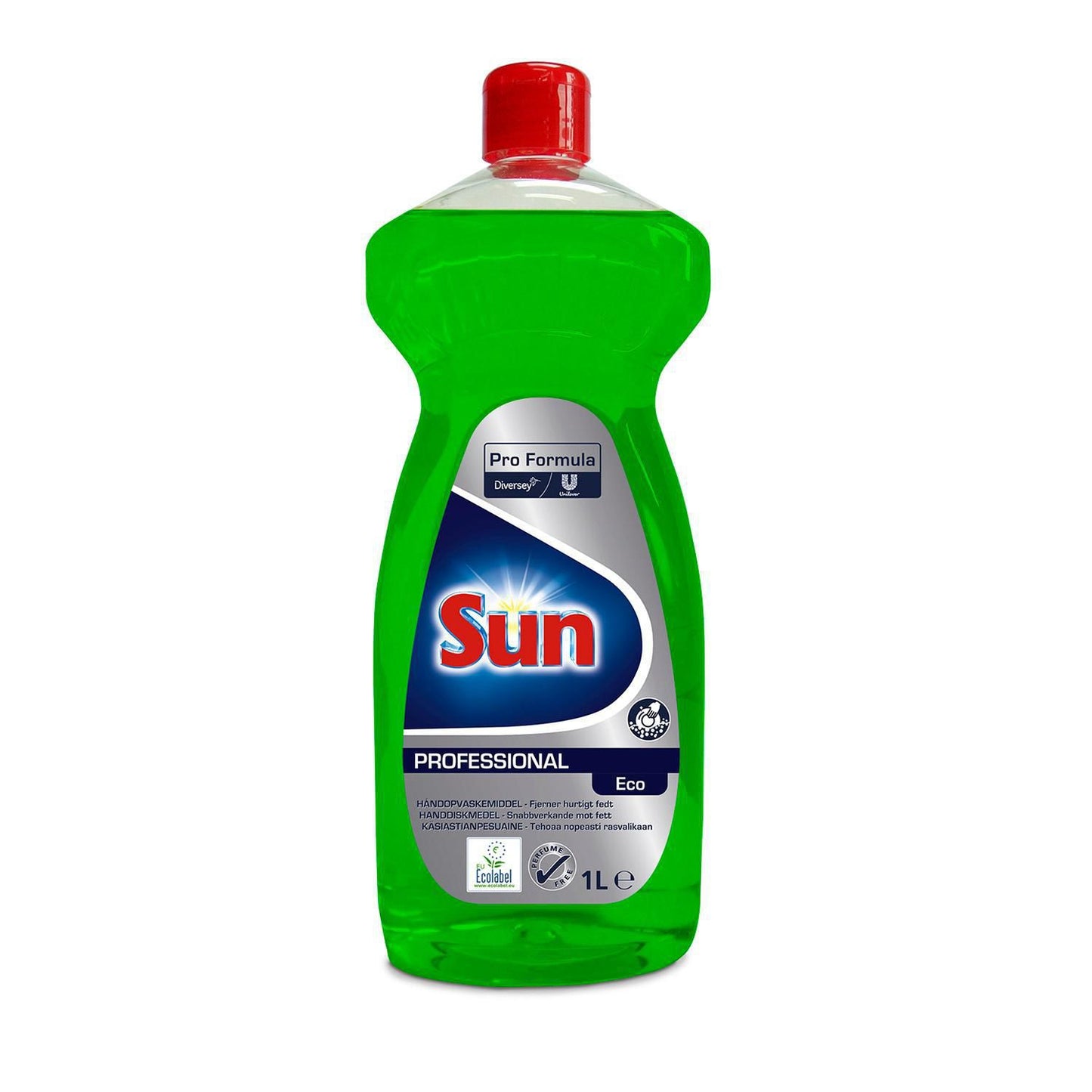 Håndopvask SUN Pro Formula Ecolabel med parfume 1 ltr Grøn,1 ltr/fl