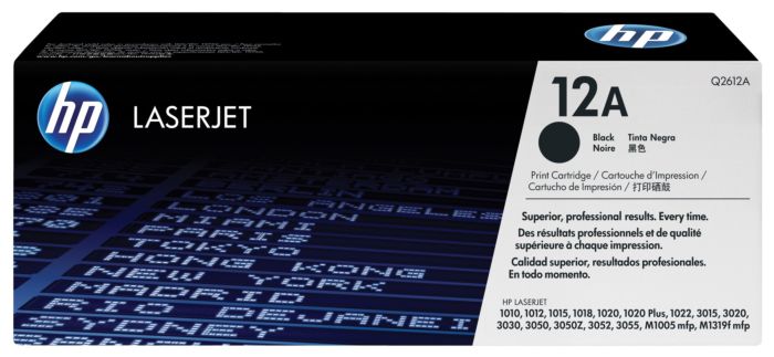 HP Toner Q2612A black HP LJ 1010/1012/1015/3020/3015