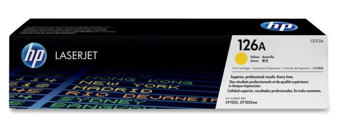 HP Toner CE312A yellow Nr. 126A