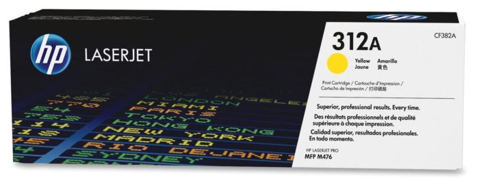 HP Toner CF382A Yellow Nr. 312A HP Laserjet Pro 400
