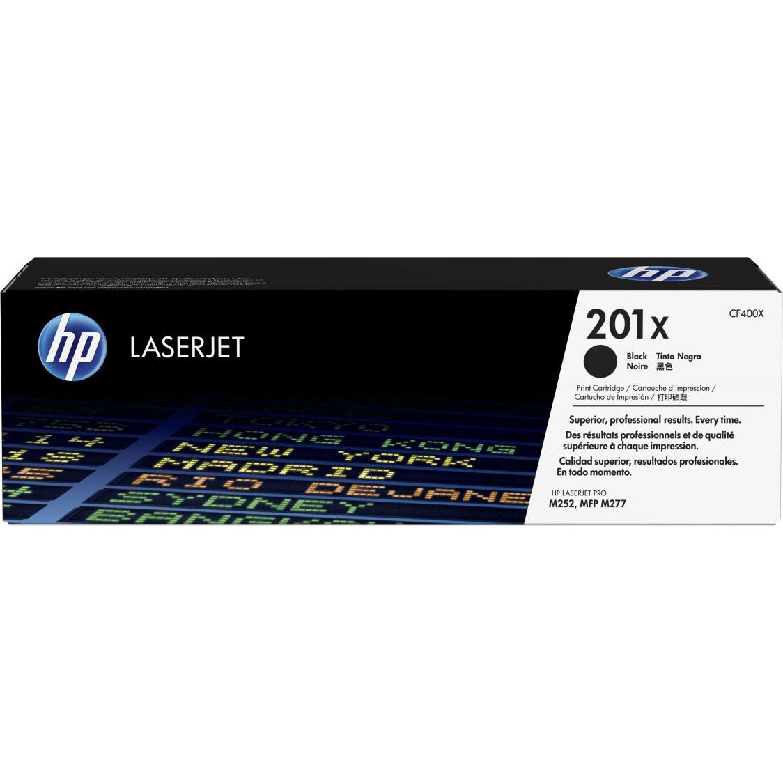 HP Toner 201X black 2800 sider