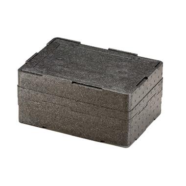 Termokasse mini 32,5x23x11 cm, sort, 6 stk/krt