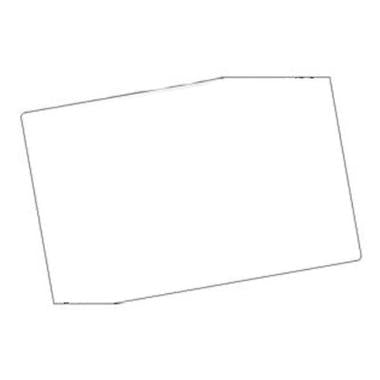 Etiket CX400 78x51mm Neutral Hvid 1200 stk/rl,1 rl/krt
