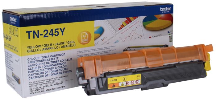 Brother toner TN245Y YELLOW til 3140CW/3170CDW