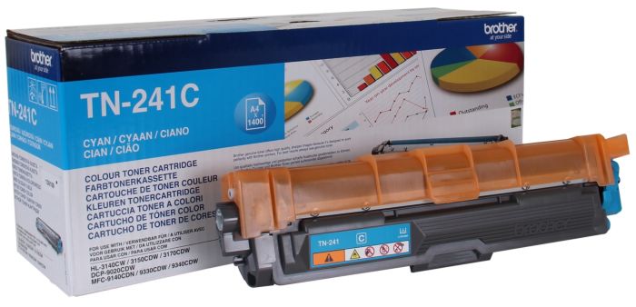 Brother toner TN241 CYAN til 3140CW/3170CDW