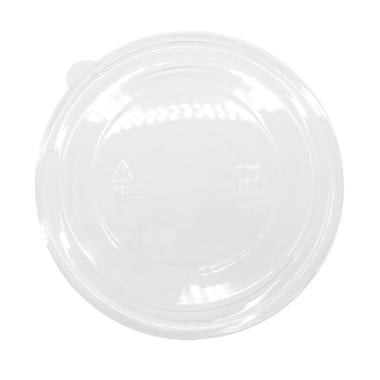 Plastlåg Ø155 mm klar RPET til Salatskål 500/750/1000 ml,6 ps x 50 stk/krt