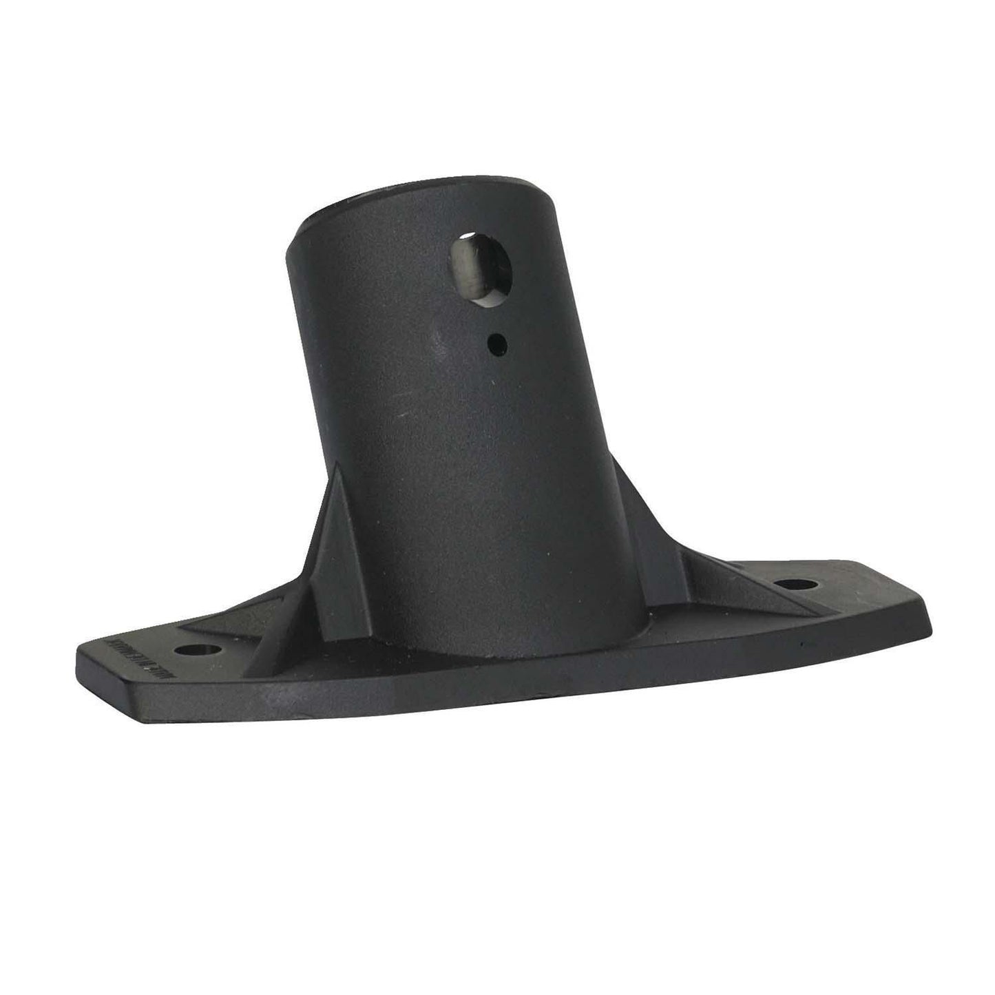Socket Ø31x100 mm med gevind Sort inklusiv skruer,10 stk/pk