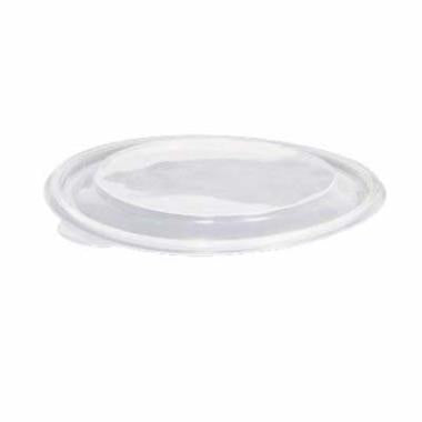 Plastlåg Ø190 mm klar Rund PP til Suppebæger 1000 ml,300 stk/krt