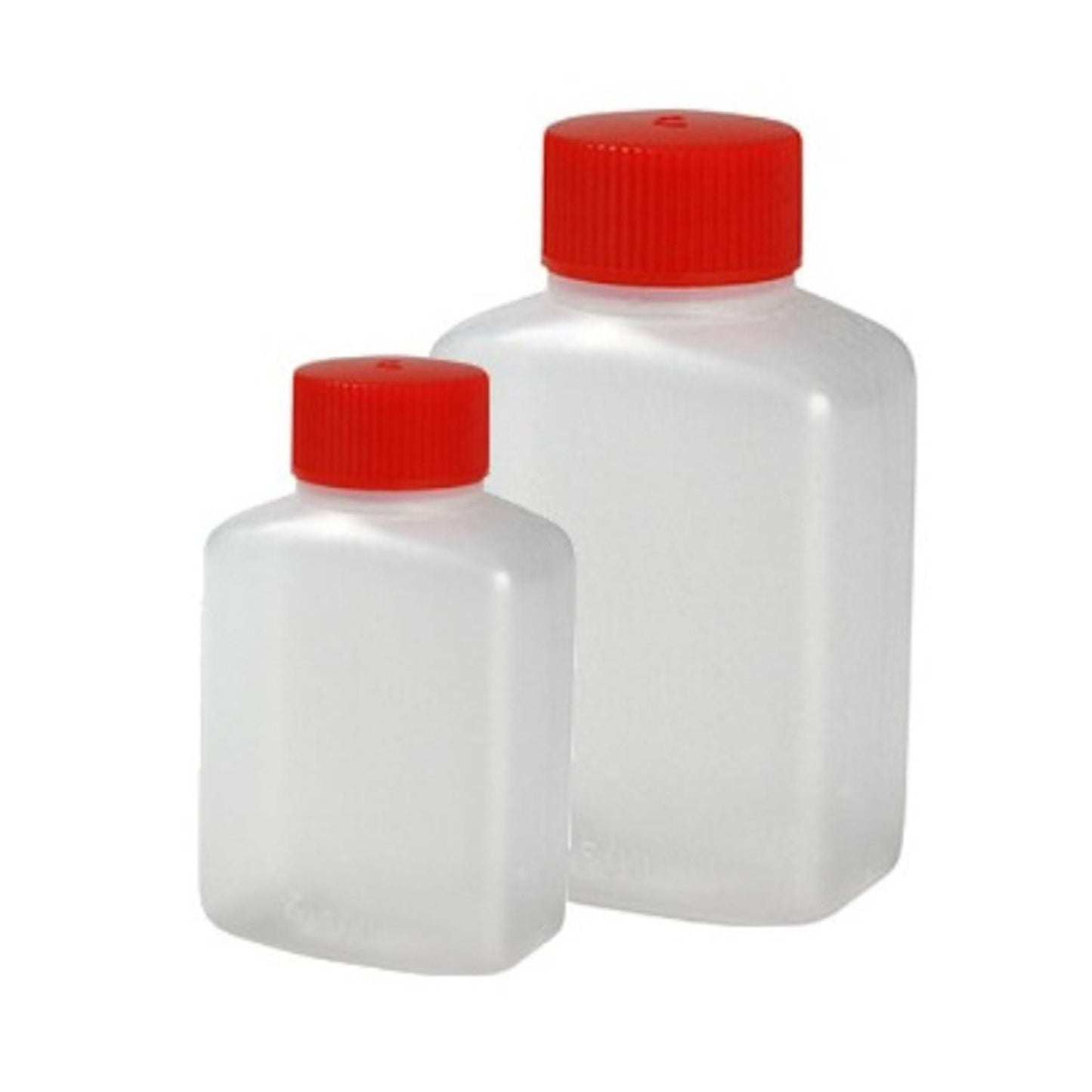 Flaske 30 ml med Rødt låg til Sojasauce,100 stk/ps
