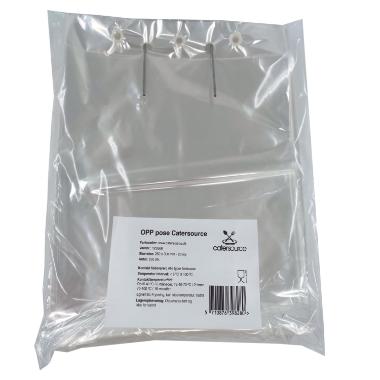 OPP pose Catersource 250x300 mm 20 my,250 stk/pk