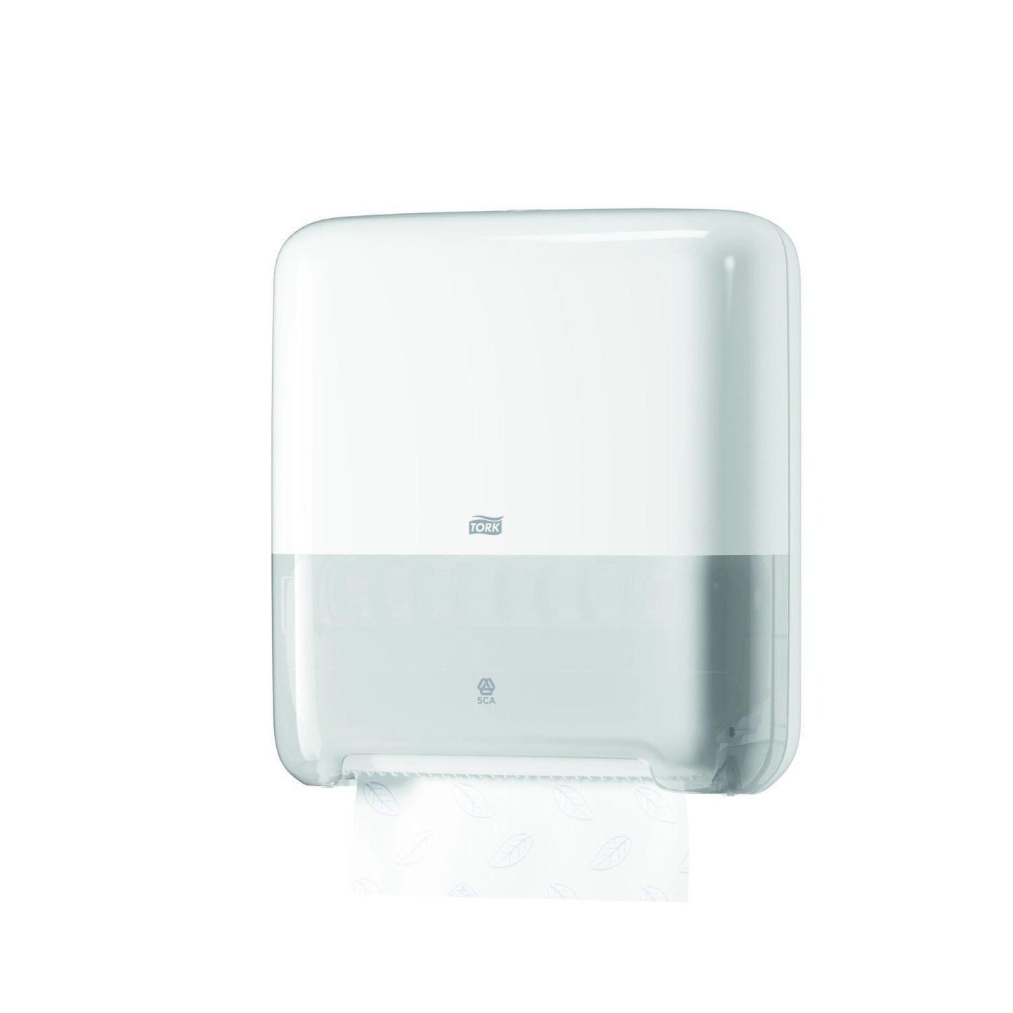 Dispenser Håndklæderulle Tork Matic H1 L33.7xB20.3xH37.2cm Plast Hvid,1 stk/krt