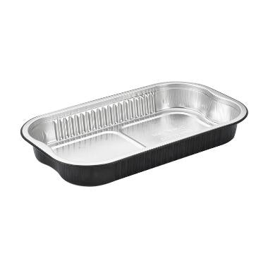 Alubakke Ready2Cook 700 ml sort 234x138x30 mm,4 ps x 120 stk/krt