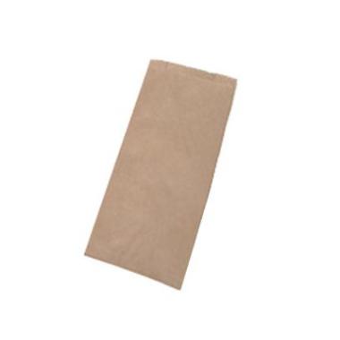 Fransk Hotdog pose 100/30x190 mm 40 gr Kraft uden tryk Brun,1000 stk/krt