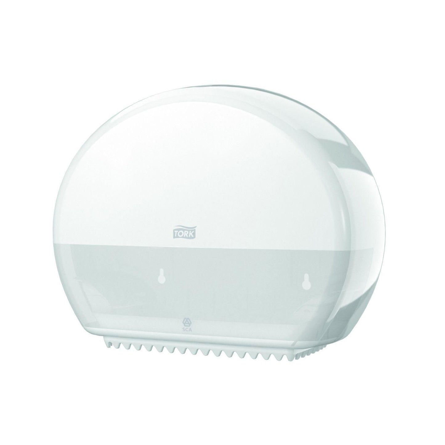 Dispenser Toiletpapir Tork T2 Jumbo Mini Plast Hvid,1 stk/krt