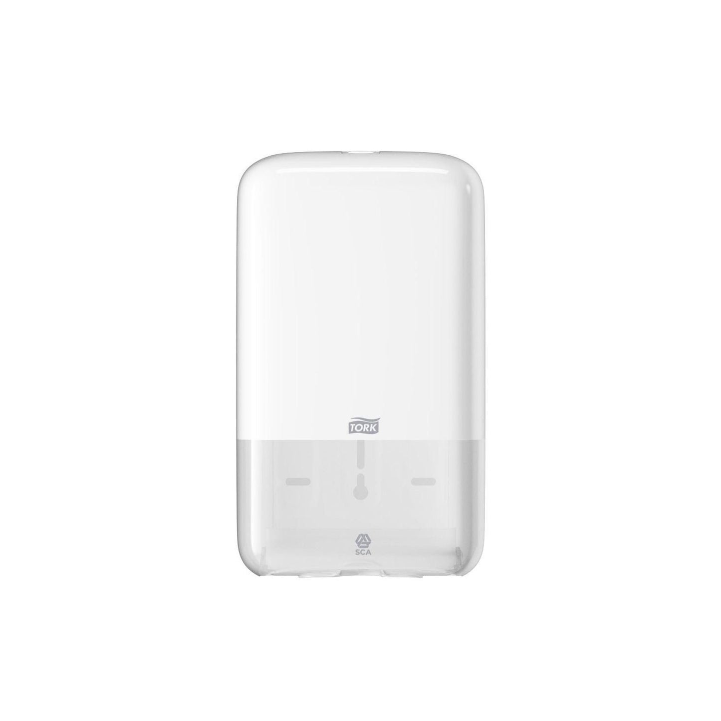 Dispenser Toiletpapir Tork T3 Plast Hvid i ark,1 stk/krt