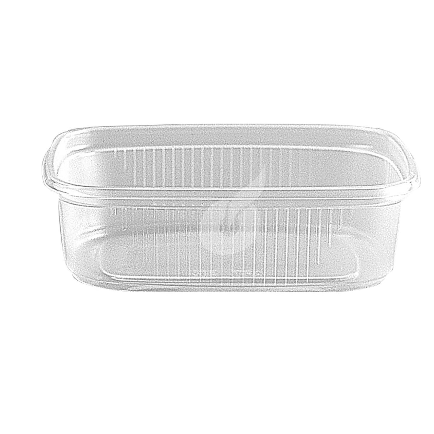 Salatbæger 150 ml 108x81x33 mm Rektangulær PP Klar,100 stk/pk