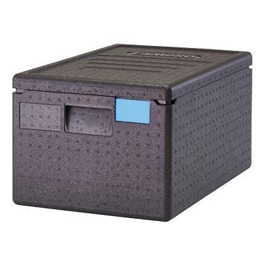 Cambro termokasse 1/1 GN 46 ltr med låg, sort, 1 stk