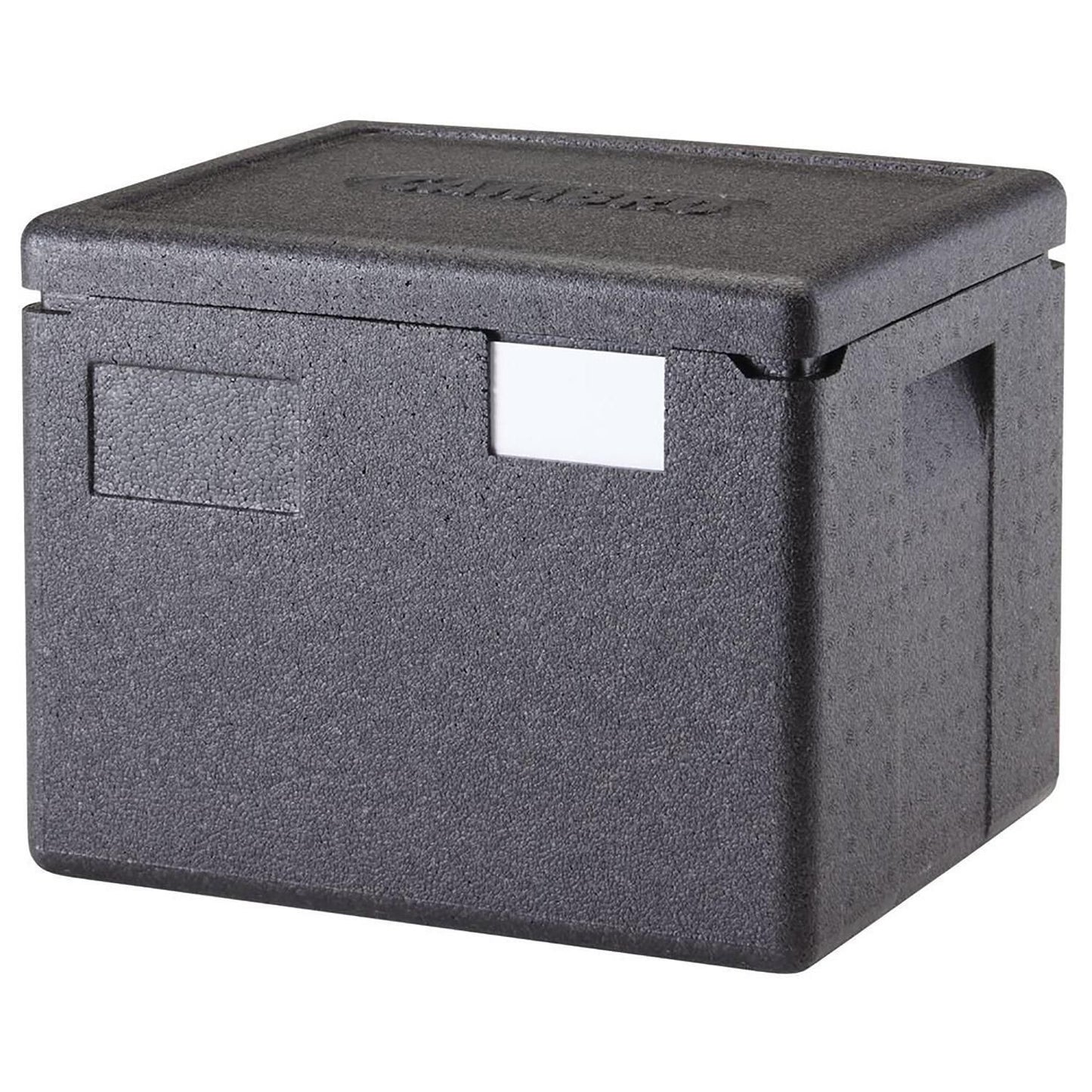 Termokasse Cambro 1/2GN 22,3L 39x33x31.6 cm med låg EPP Sort,stk