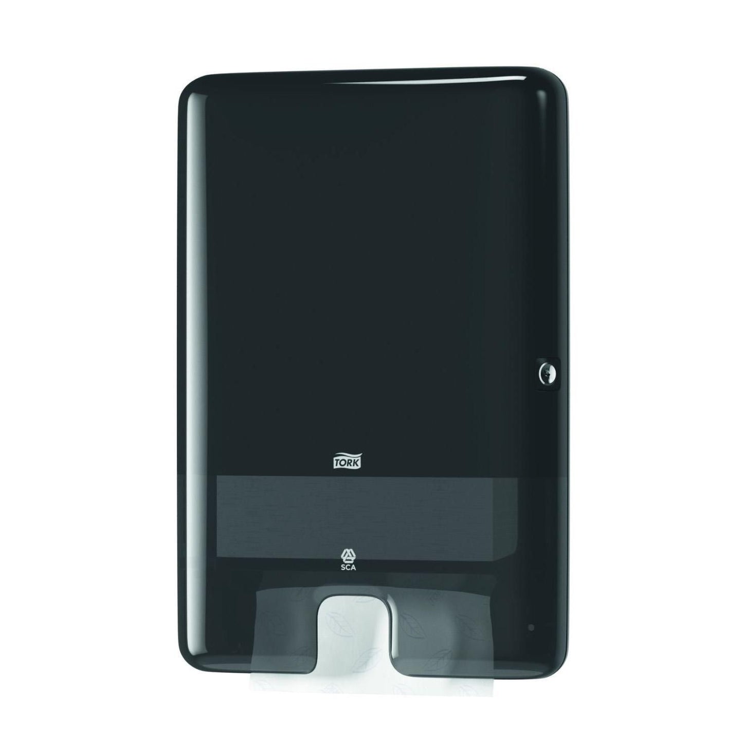 Dispenser Håndklædeark Tork Xpress Multifold H2 Stor Plast Sort,1 stk/krt