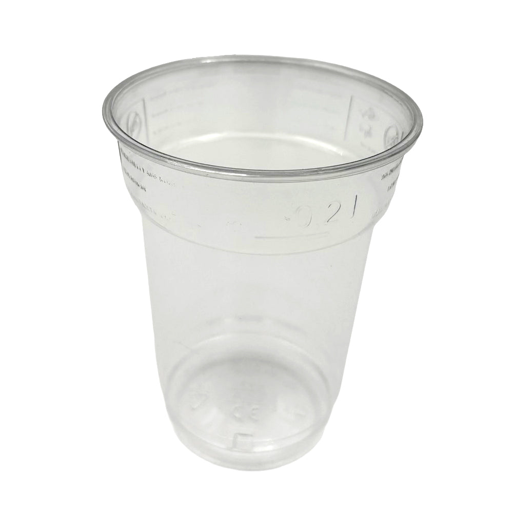 Plastglas 20 cl Ø78x89 mm EU270 RPET Klar,50 stk/ps