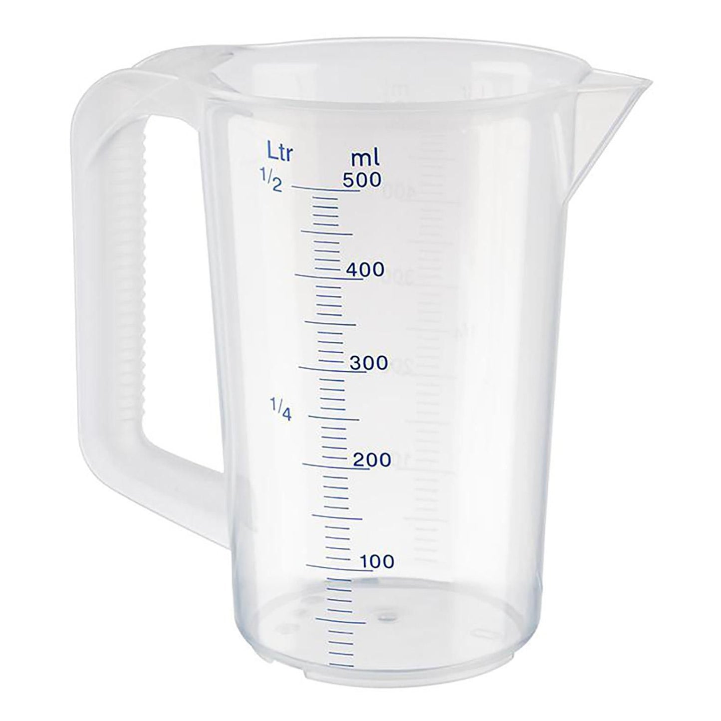 Målekande 0,5 liter med hank Ø90xH140 mm Polypropylen,1 stk