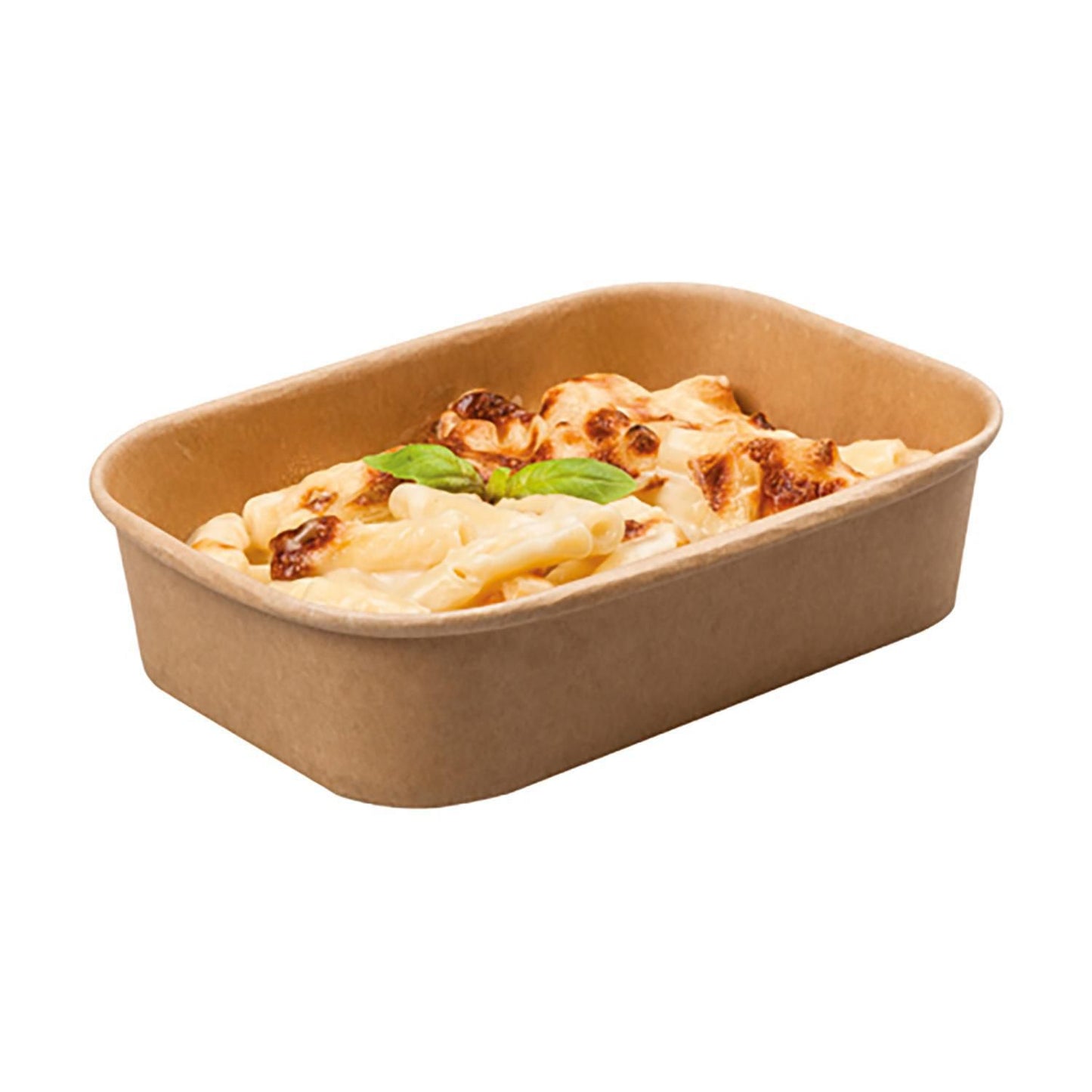 Bæger Catersource 172x120x41mm 500 ml kraft med PP Brun,6 ps x 50 stk/krt