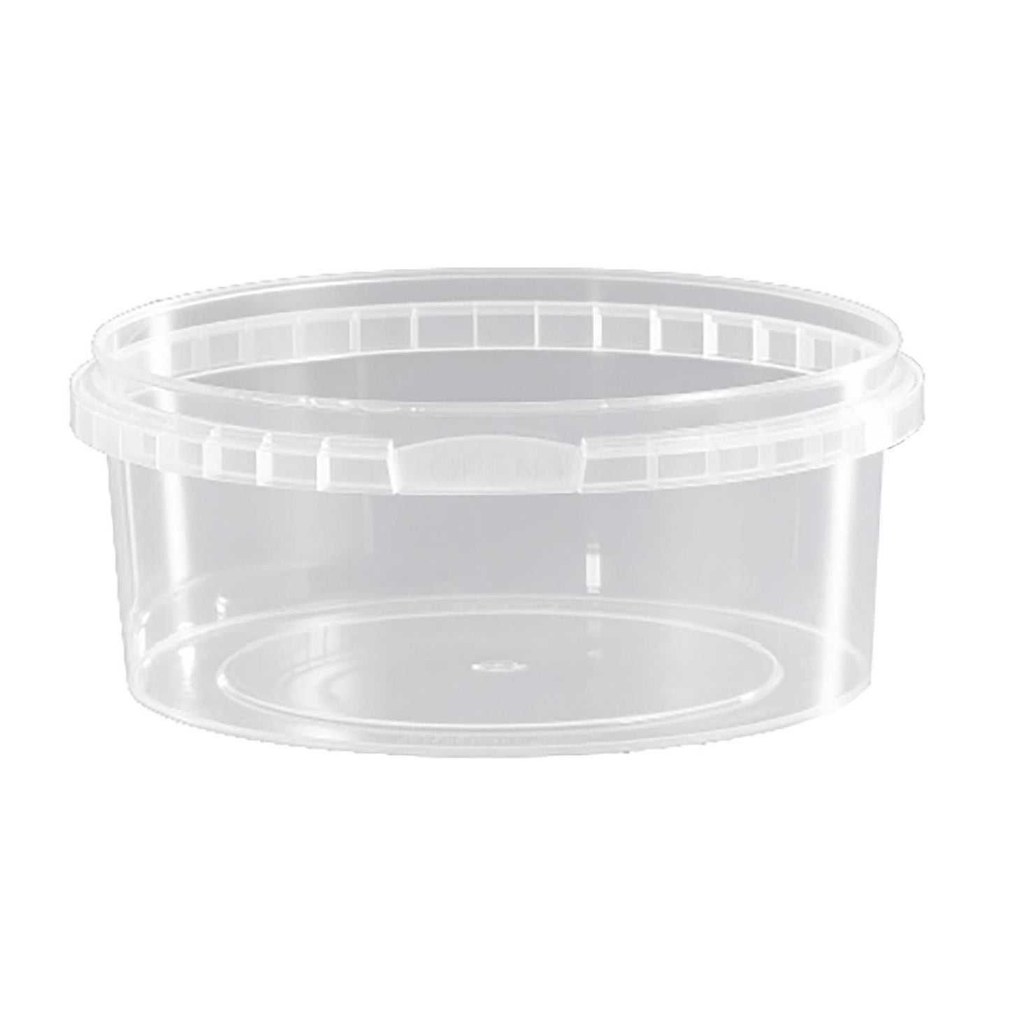 Plastbæger 400 ml Ø122 mm Rund PP Klar,558 stk/krt