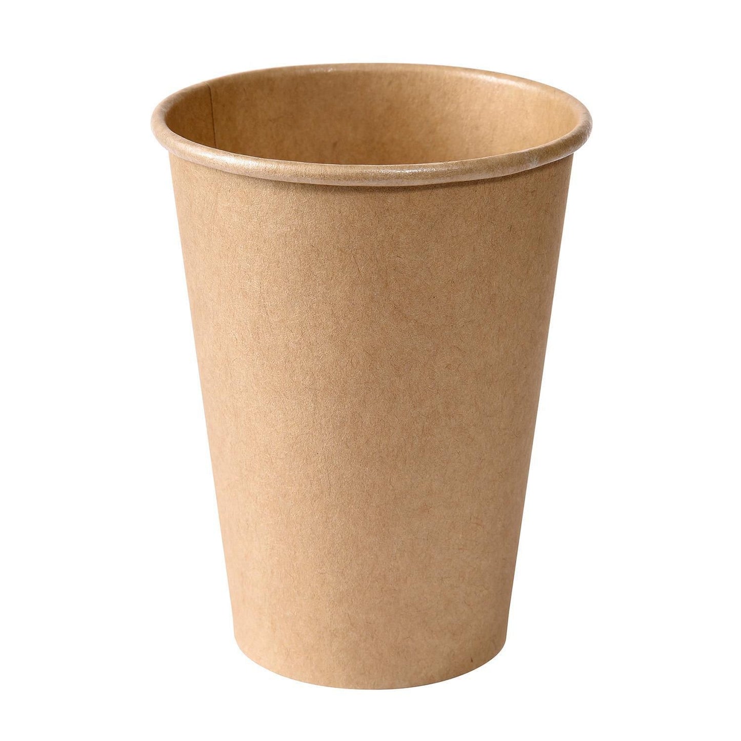Kaffebæger Pap Ø70xH92mm 21cl 7.5oz Single Wall Brun,20 pk x 50 stk/krt