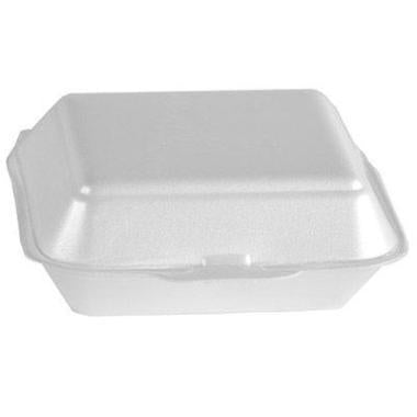 Burgerboks stor 185x145x73 mm XPS Hvid HP2,4 pk x 150 stk/krt