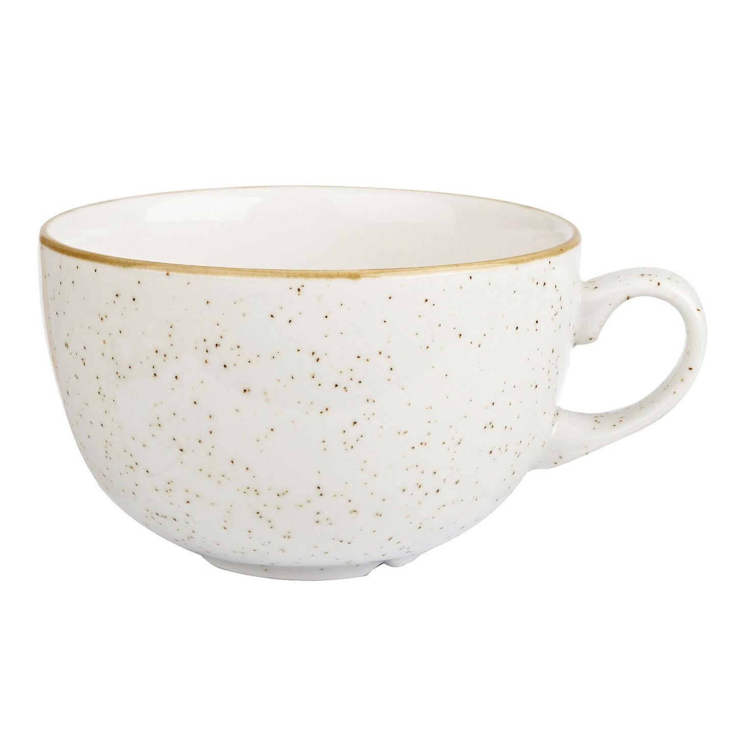 Kop Stonecast Cappuccino 22.7 cl Ø9.5x5.5 cm Porcelæn Vanilje,12 stk/krt